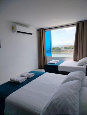ApartaSuite con vista al Laguito-Cartagena